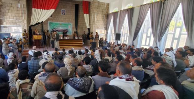 في لقاء موسع بمحافظة إب.. محمد علي الحوثي: الشعب اليمني أقوى من أي وقت مضى