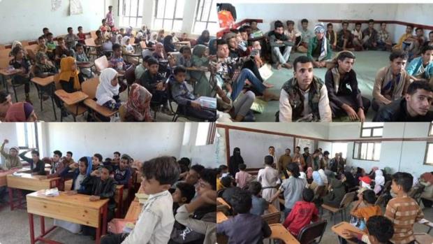 تعز.. تفقد الدورات الصيفية بمديرية خدير