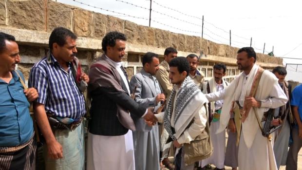 أبناء ريمة يستقبلون الأسير المحرر محمد النهاري