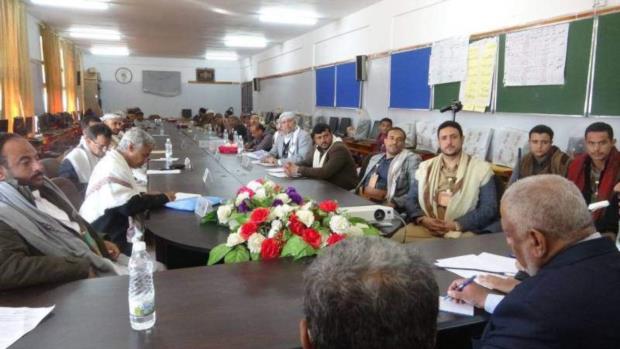 تنفيذي صعدة يناقش التقرير التقييمي وخطة العام 2021م
