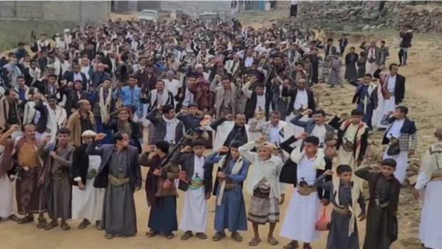 مسيرات ووقفات بمديريات المحويت بعنوان 