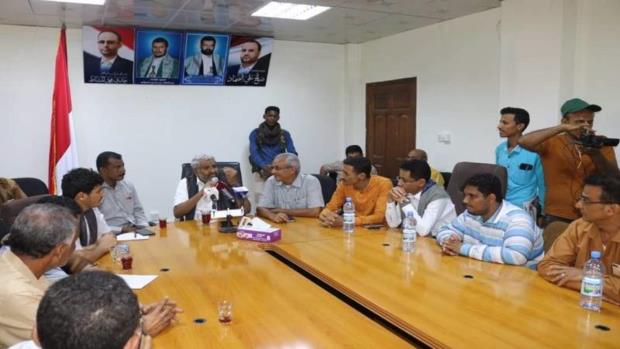 محافظ الحديدة يؤكد أهمية دور الإعلاميين في التصدي لقوى العدوان ومرتزقتها