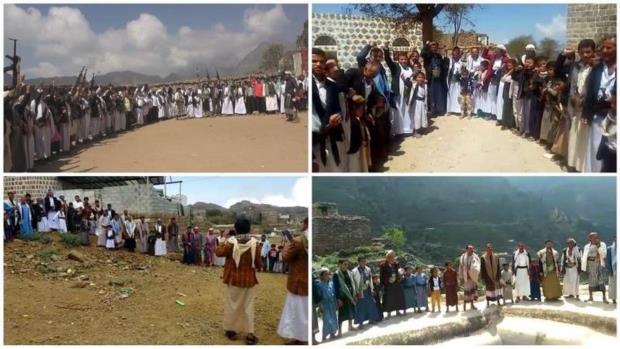 ريمة.. وقفات احتجاجية تنديدا باستمرار احتجاز سفن النفط
