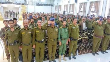 فعالية لإدارة أمن مديرية بني الحارث إحياءً لسنوية الشهيد القائد والرئيس الصماد