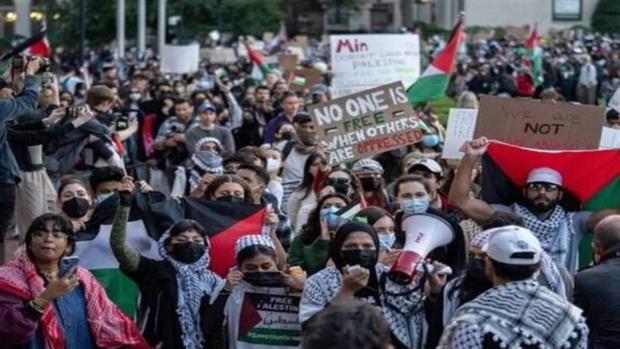 المظاهرات الطلابية المنددة بالعدوان على غزة تتسع لتشمل جامعات أوروبية