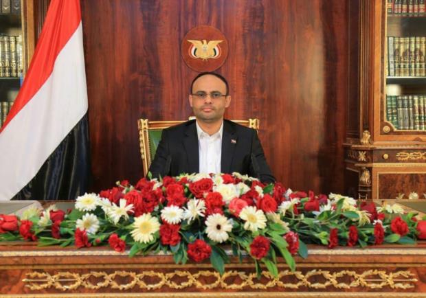 الرئيس المشاط يوجه كلمة للشعب اليمني بمناسبة العيد السادس لثورة 21 سبتمبر