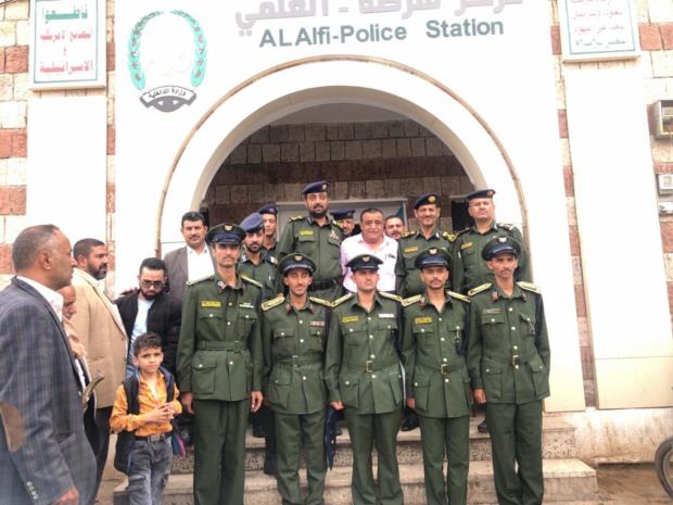 استمرار طلاب كليه الشرطة في التطبيق العملي في مراكز الشرطة