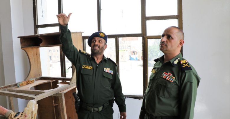 وكيل وزارة الداخلية لقطاع الموارد يتفقد اعمال الادارة العامة للمشاريع