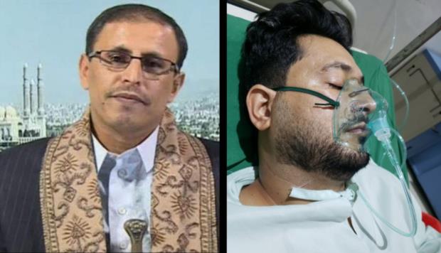 وزير الاعلام #ضيف_الله_الشامي: بعث برقية اطمئن بنجاح العملية الجراحية التي اجراءها مراسل قناة العالم الفضائية #زياد_الحسني

