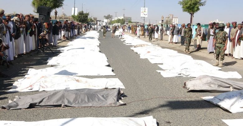 خلال مؤتمر صحفي .. وزير الصحة يؤكد استكمال انتشال جثث ضحايا مجزرة العدوان بالسجن الاحتياطي بصعدة