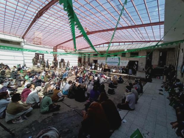 الإصلاحية المركزية بمحافظة البيضاء تحتفي بالمولد النبوي الشريف