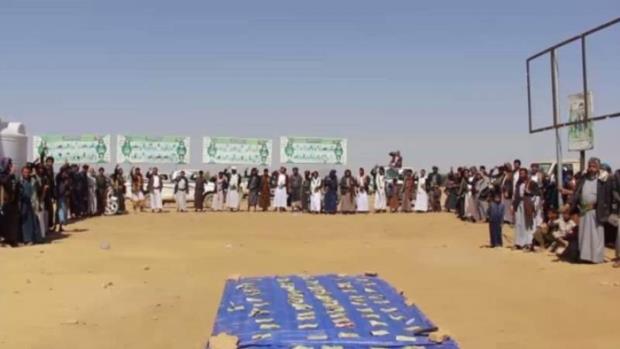 أبناء آل سالم بصعدة يقدمون قافلة مالية دعماً لفلسطين