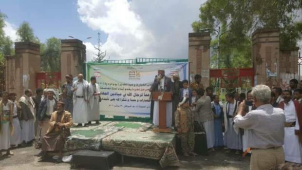 أمانة العاصمة تسير قافلة عيدية دعماً للمرابطين في الجبهات