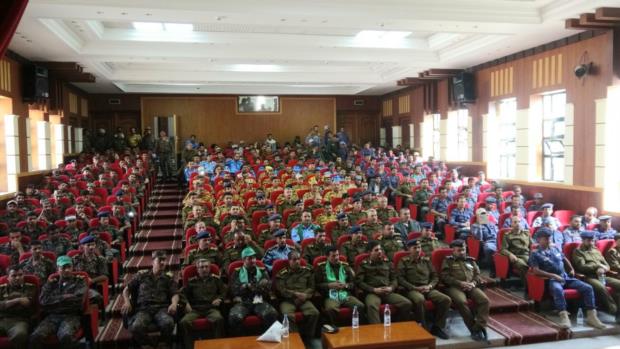 أمن حجة يحتفي بالمولد النبوي الشريف