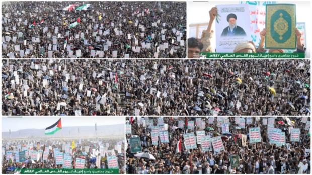 أبناء محافظة صعدة: يوم القدس العالمي محطة سنوية لتجديد العهد مع القضية الفلسطينية