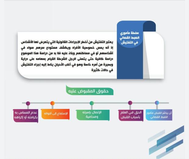 سلطة مأموري الضبط القضائي في التفتيش