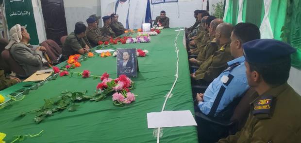 مناقشة مستوى تنفيذ الخطة الأمنية لشهر رمضان في محافظة حجة