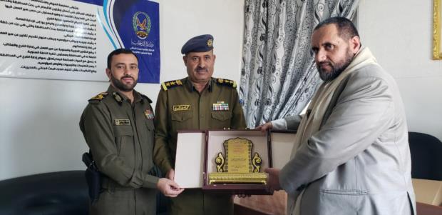 الهادي وعايض يكرمان قيادات أمنية من منتسبي أمن محافظة صنعاء