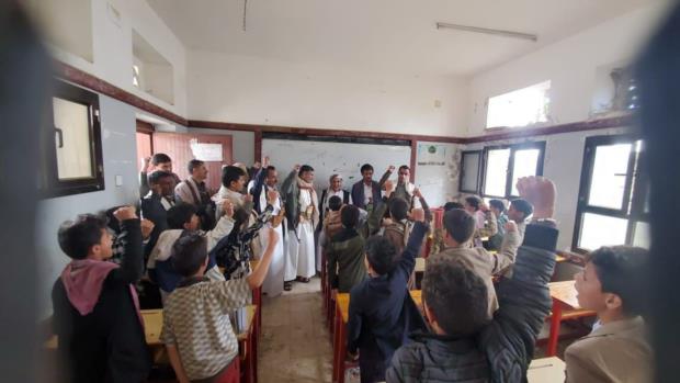 تفقد أنشطة الدورات الصيفية في مديرية الشغادرة بمحافظة حجة