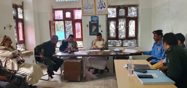 حجة .. الاطلاع على الأداء الأمني بمركز المحافظة