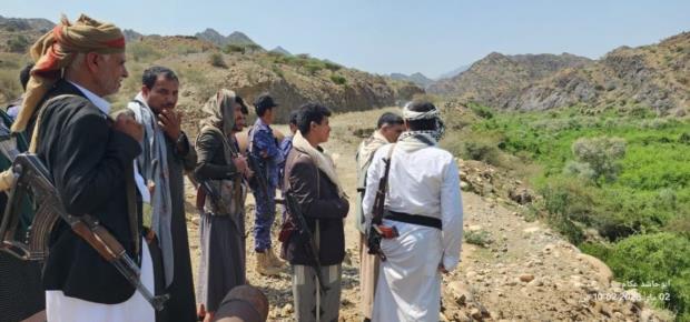 مدير أمن محافظة حجة يتفقد مستوى الجاهزية بمركز وادي مور الأمني
